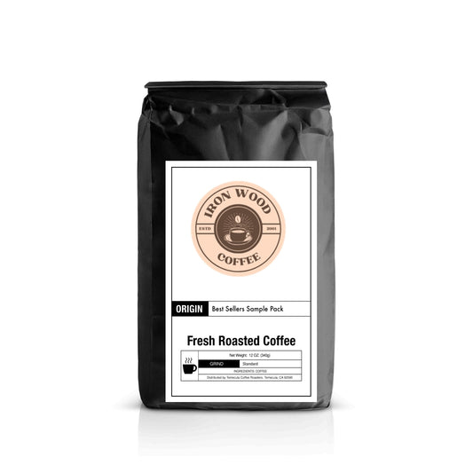 Best Sellers Sample Pack: 6Bean, Cowboy, Breakfast, Peru, Mexico, Bali
